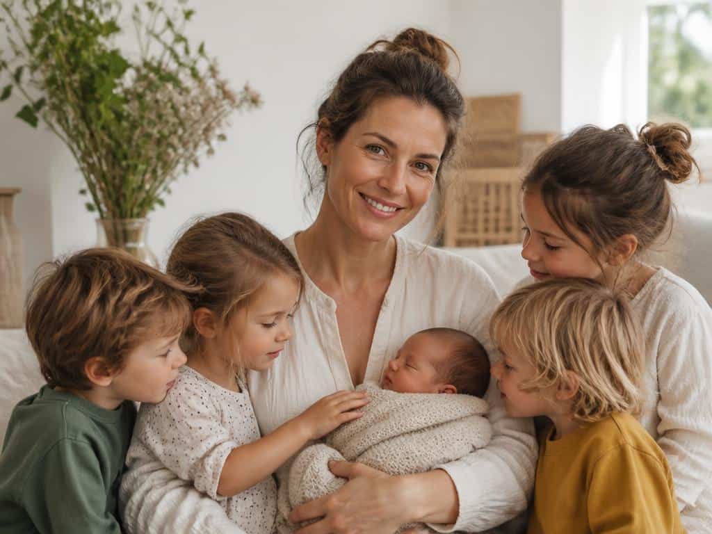 Céline Saffré dévoile les quatre prénoms de son dixième enfant 1 celine saffre familles nombreuses revele les nombreux prenoms de son dixieme enfant