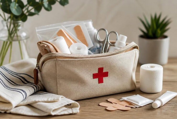 une trousse au secours des petites urgences